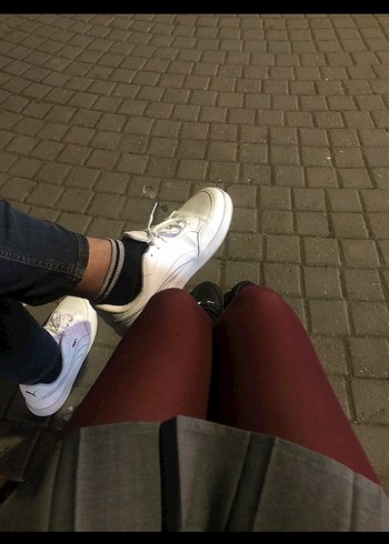 Gri mini etek - Görsel 9