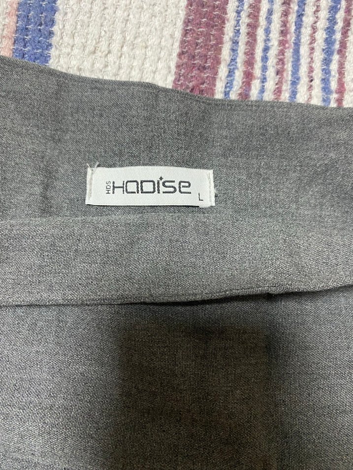 Gri mini etek - Görsel 5