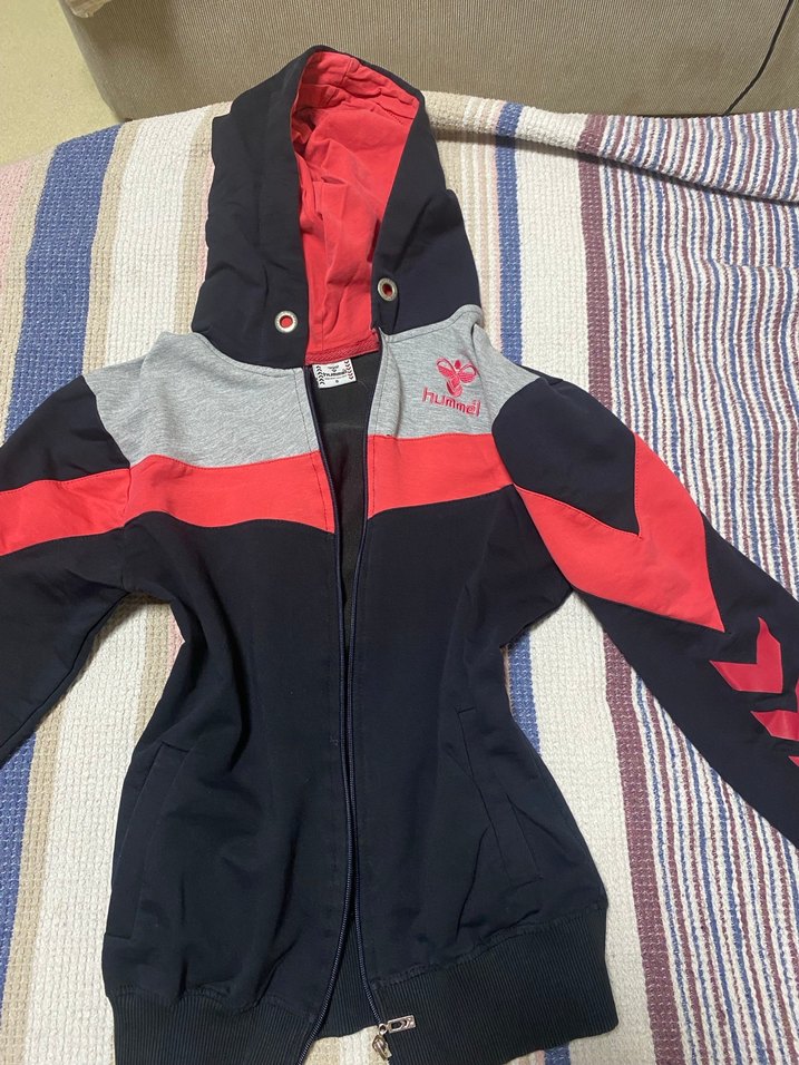 Kadın Kapüşonlu Fermuarlı Spor Hırka - Görsel 2