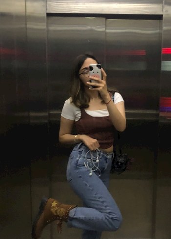 Kahverengi Fitilli Dilvin Büstiyer - Görsel 4