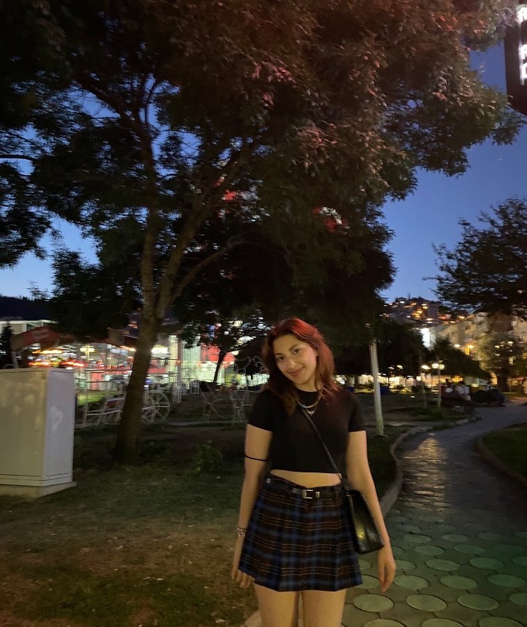 Ekose Mini şort Etek - Görsel 4