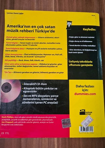  Gitar For Dummies - Gitar Eğitim Kitabı