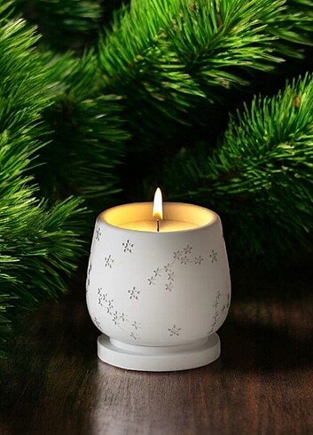 Beden Vanilya Kokulu Soya Wax Mum