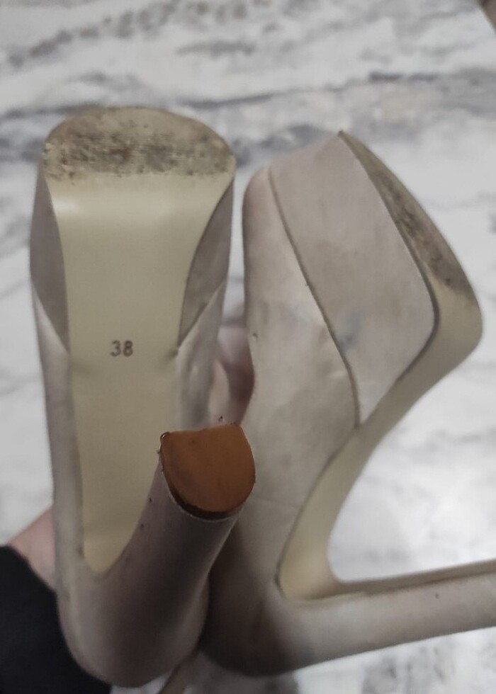 Platform topuklu ayakkabi - Görsel 2