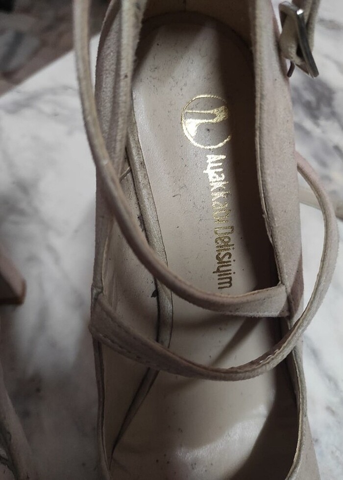 Platform topuklu ayakkabi - Görsel 3