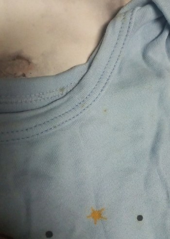 UCRETSIZ Kısa Kollu Yeşil Bebek Zıbını - Görsel 6