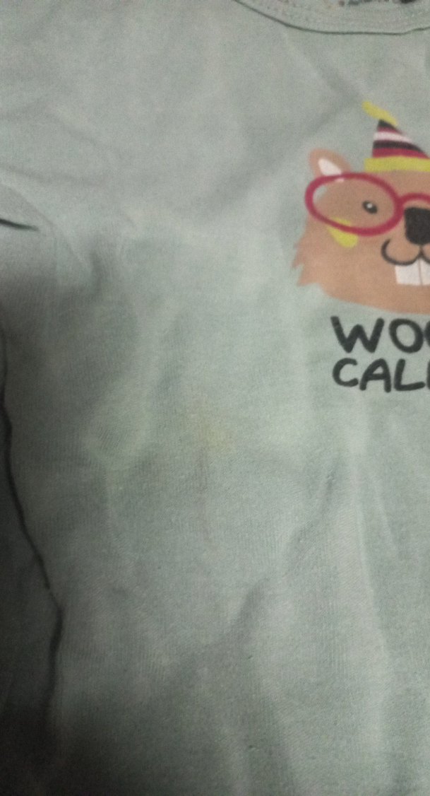 UCRETSIZ Kısa Kollu Yeşil Bebek Zıbını - Görsel 2