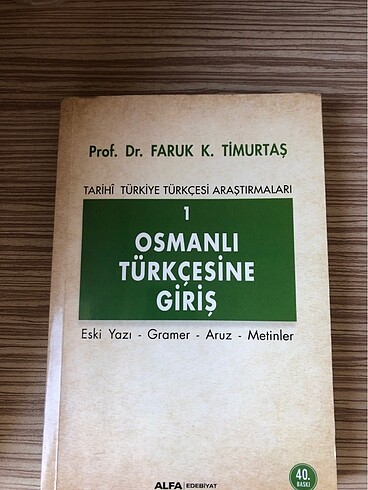 Osmanlı Türkçesine Giriş 1