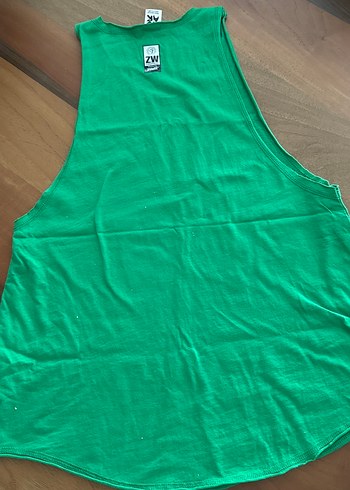 m Beden yeşil Renk ZUMBA WEAR markası Yeşil Baskılı Askısız Spor Atlet
