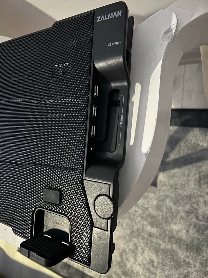 Zalman NS-2000 Siyah Dizüstü Soğutucu Fan - Görsel 3