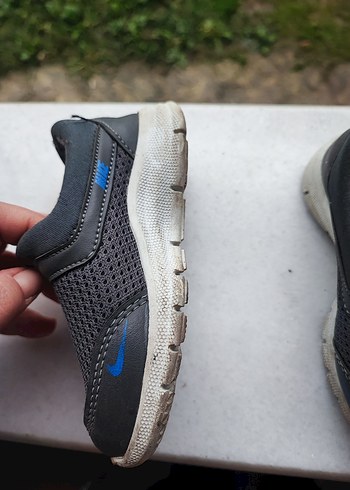 Gri Erkek Çocuk Cırt Cırtlı Loafer - Görsel 2