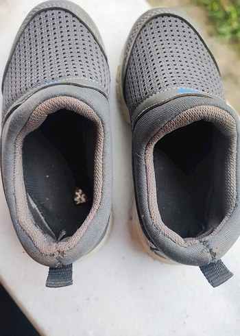 Gri Erkek Çocuk Cırt Cırtlı Loafer - Görsel 4