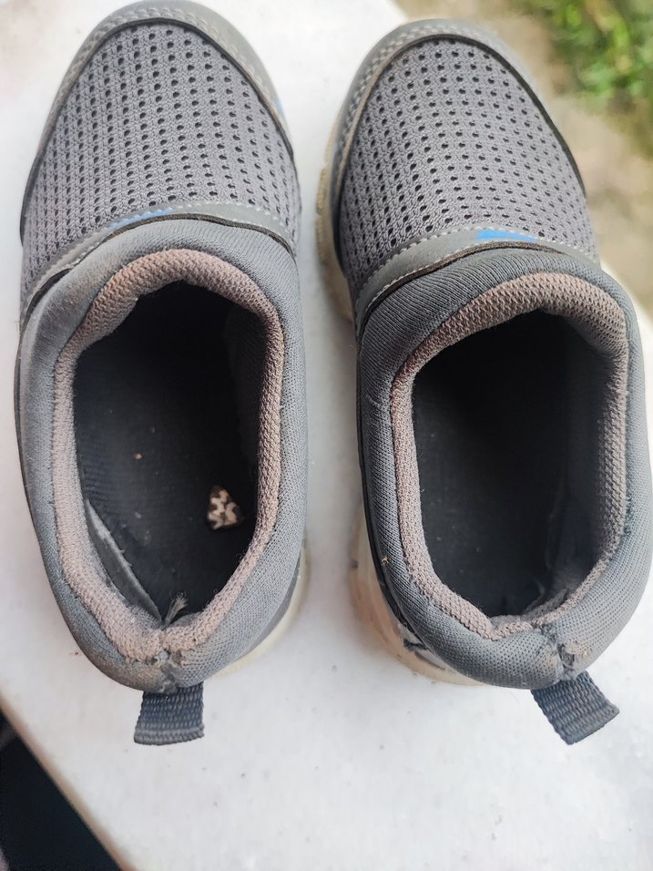 Gri Erkek Çocuk Cırt Cırtlı Loafer - Görsel 4