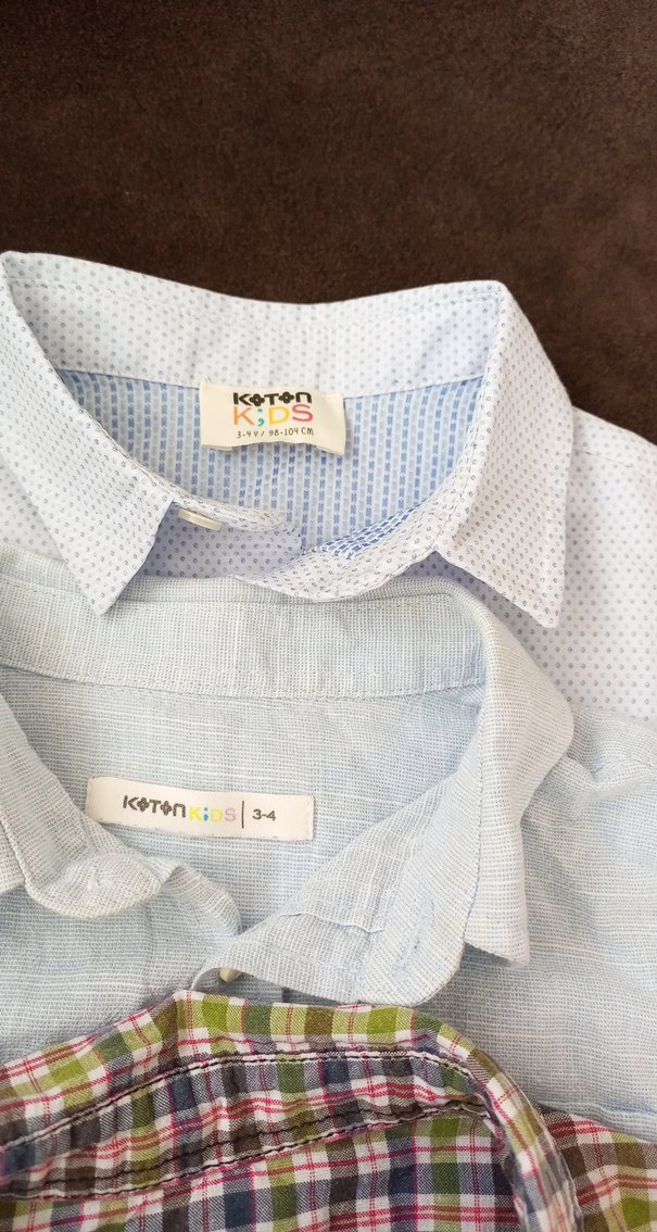 Erkek Çocuk Çok Renkli Kısa Kollu Gömlek - Görsel 2