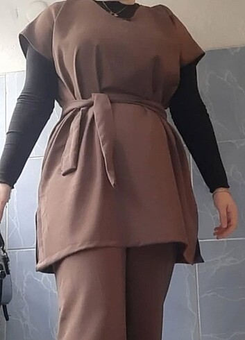 Büyük Beden Özel Dikim İkili Takım