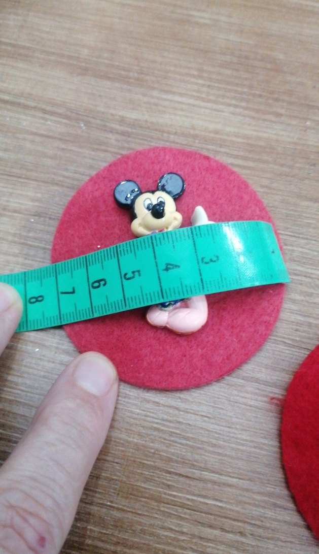 Renkli Karakter Figürlü Keçe Rozetler adet - Görsel 5