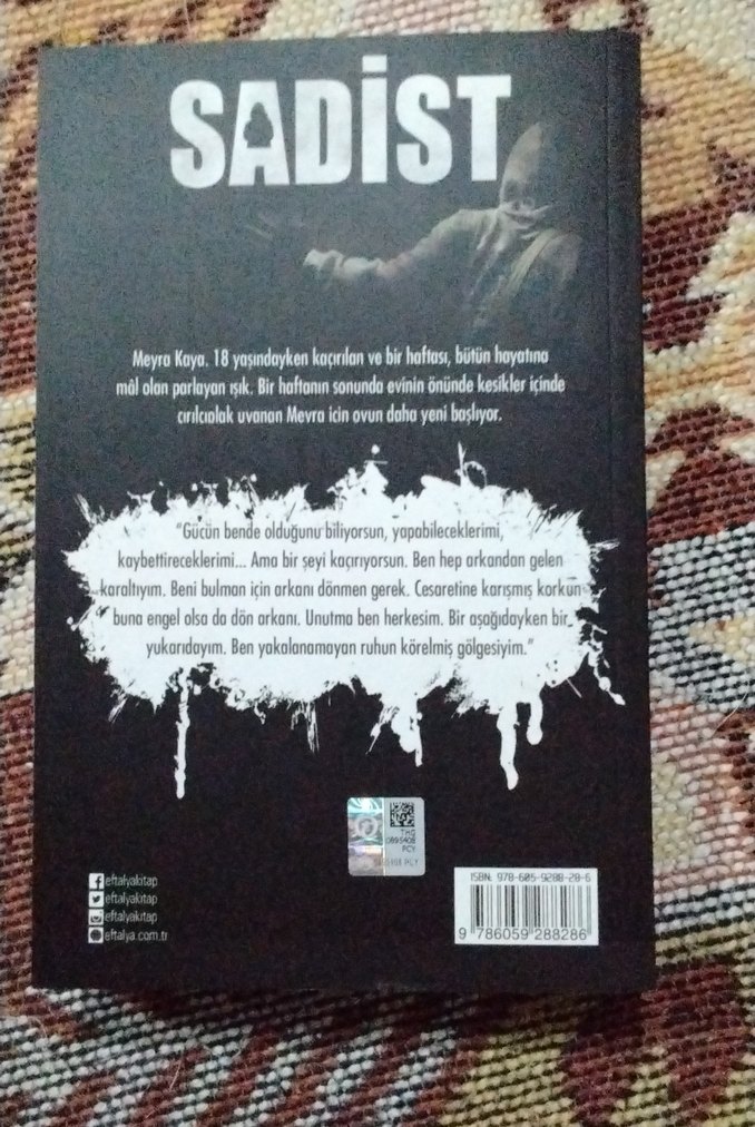 Sadist - Beyzanur Yılmaz Roman - Görsel 2