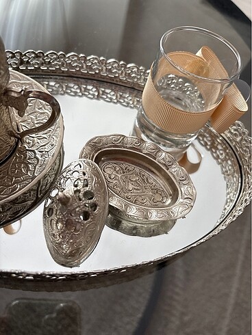  Beden Damat kahve isteme tepsisi