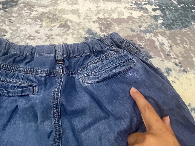 10 Yaş Beden lacivert Renk Bilfen 4 numara şort