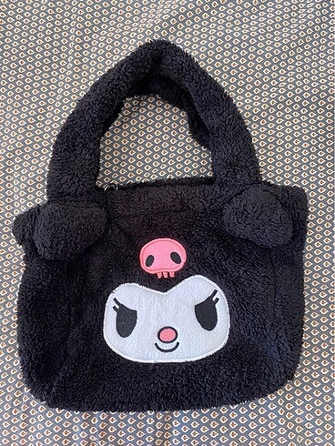 Kuromi peluş çanta
