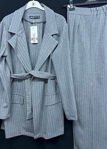 BLAZER CEKET PALAZZO PANTOLON TAKİMİ