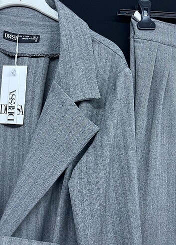 xxl Beden BLAZER CEKET PALAZZO PANTOLON TAKİMİ
