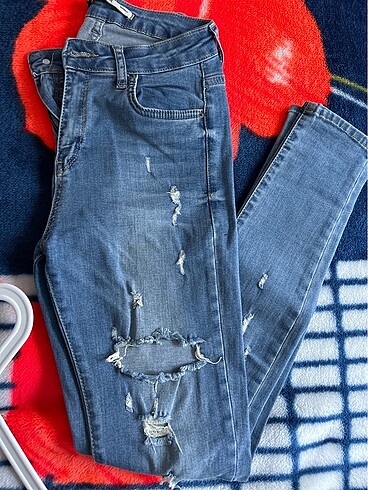 Addax Yırtık Skinny Jean