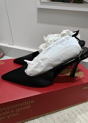 38 Beden Nişantaşı Shoes ince topuklu