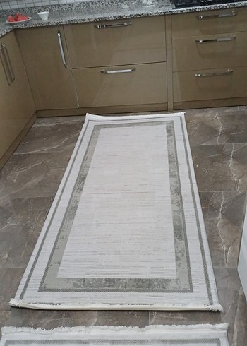 Diğer Gri Beyaz Modern Halı ( tek alınırsa 1100 Tl)