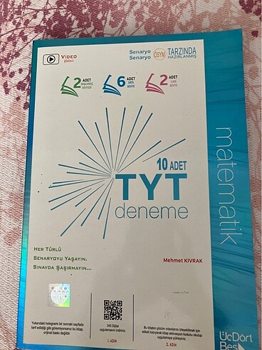 ÜÇDÖRTBEŞ MATAMATİK TYT DENEME
