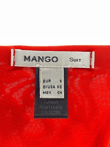s Beden turuncu Renk Mango Kısa Elbise %70 İndirimli.