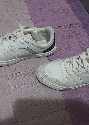 Beyaz Kadın Spor Ayakkabı Stiletto Topuklu