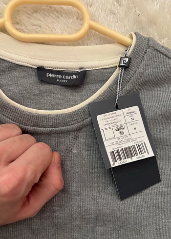 Pierre Cardin Gri Erkek Sweatshirt - Görsel 2
