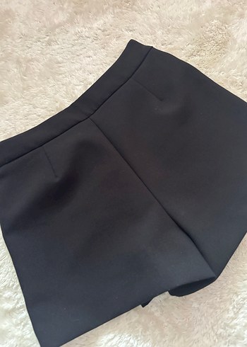 Zara siyah şort etek - Görsel 4