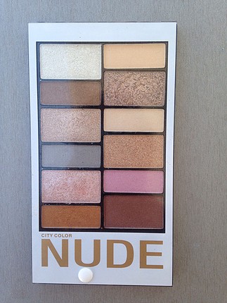 City Color Nude Far Paleti