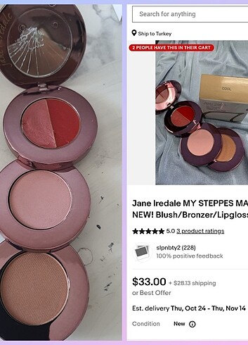 Beden Jane iredale makebup kit cool