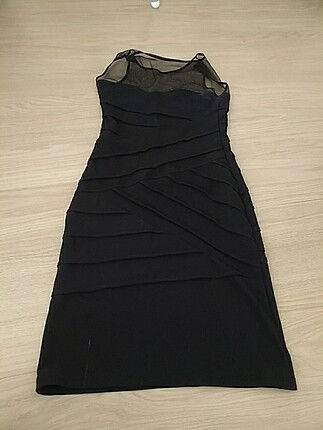 Harika siyah dantel detaylı elbise kaçırmayın sıfır ayarında sor