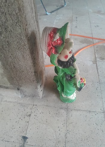  Beden yeşil Renk Renkli Yeşil Bahçıvan Biblo