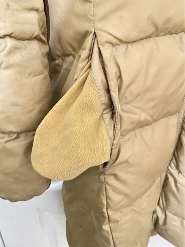 m Beden camel Renk Şişme mont