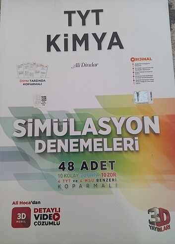 3D kimya simülasyon deneme seti
