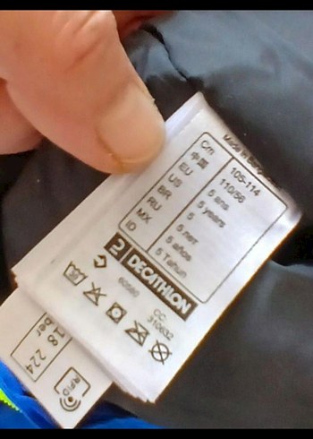 deachlon çocuk kar Kayak Tulumu - Görsel 7