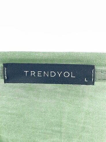 l Beden yeşil Renk Trendyol & Milla T-shirt %70 İndirimli.