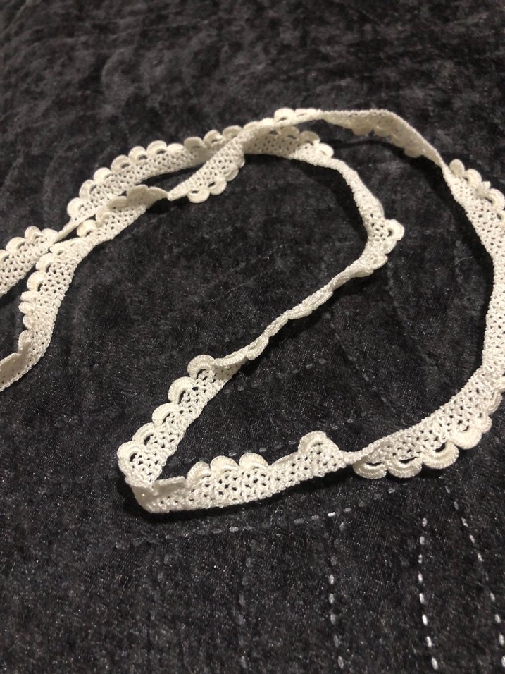 Dantel El Yapımı Gözlük Zinciri - Görsel 3