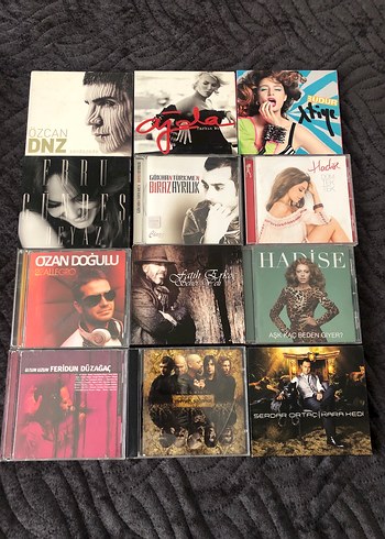 Karışık Türkçe CD Koleksiyonu