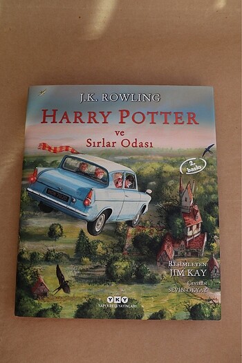 Harry potter sırlar odası resimli baskı