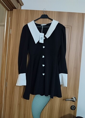l Beden Kısa mini elbise l m s bedenleri var