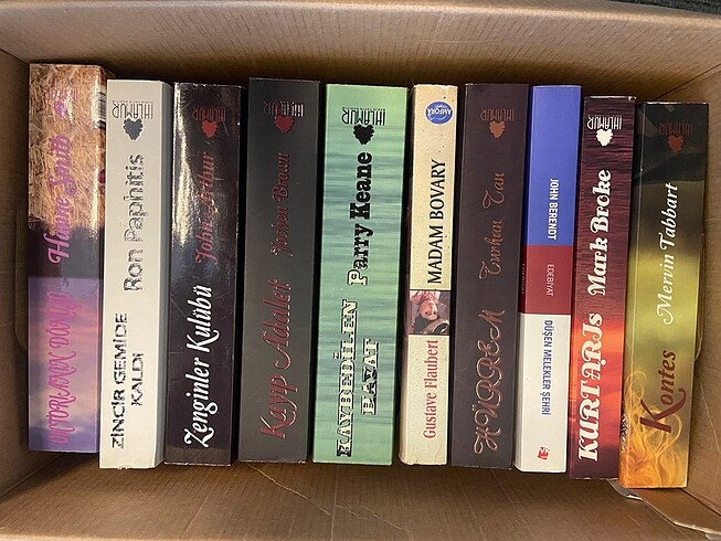 İkinci el 10 ad kitap