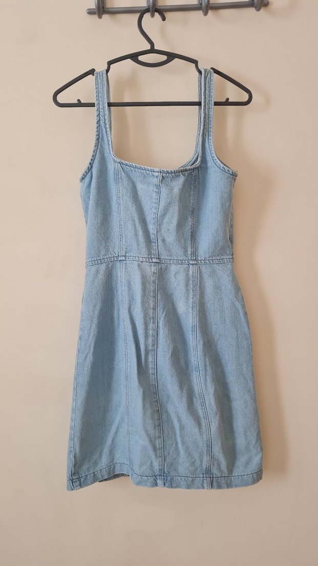 Colin's Denim Midi Elbise - Görsel 4