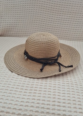 Püsküllü Bej Bohem Kadın Şapka - Görsel 2