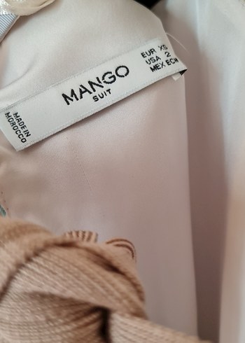 xs Beden Pastel renkli Mango elbise
